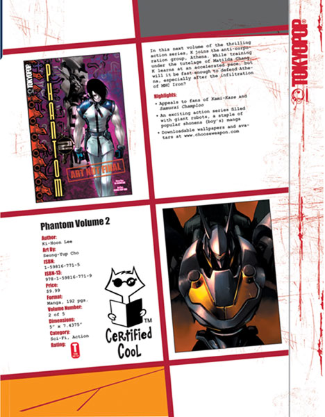 Image: Phantom Vol. 02 GN  - Tokyopop