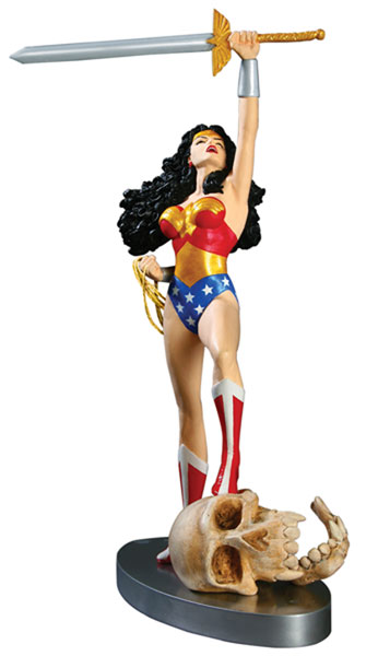 Image: JLA Cover-to-Cover Statue: Wonder Woman 