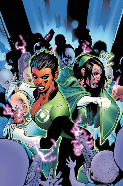 Image: Green Lantern Corps: The Dark of Green SC 