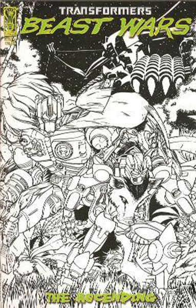 Image: Transformers: Beast Wars #1 (Retailer Sketch Incentive A) - IDW Publishing