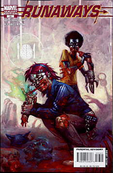 Image: Runaways #28 (Zombie variant Edition)