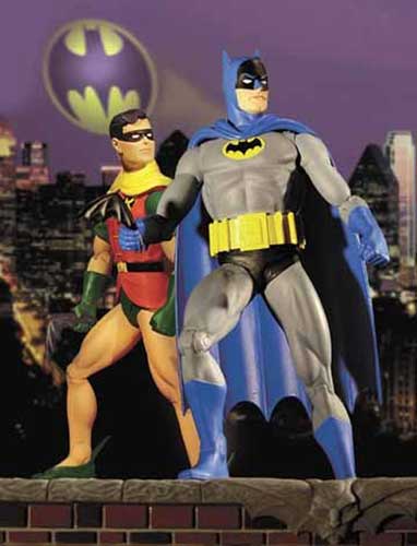 Image: DC Deluxe Action Figure Set: Silver Age Batman & Robin  - 