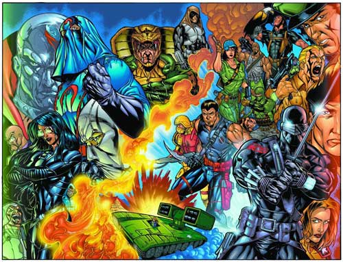 Image: G.I. Joe Poster: G.I. Joe vs. Cobra  - Devils Due Publishing