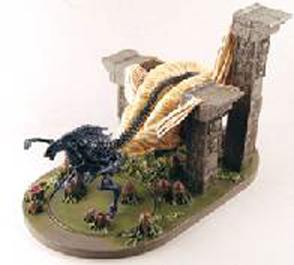 Image: Horrorclix Standalone Figure: AvP Alien Queen 