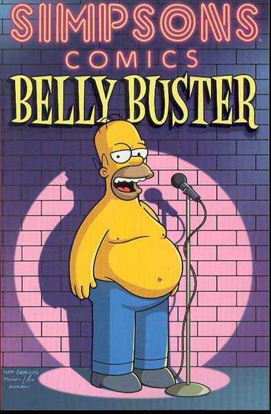 Image: Simpsons Comics Belly Buster SC  - Bongo Comics
