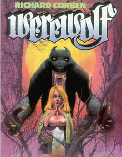 Image: Richard Corben's Werewolf SC  - Del Rey