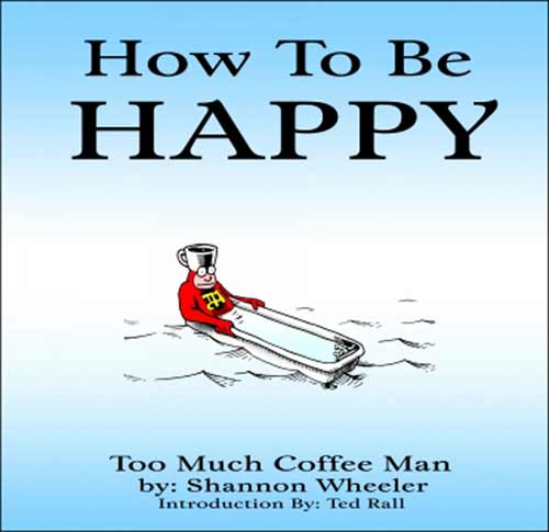 Image: Too Much Coffee Man: How to be Happy SC  - Dark Horse Comics