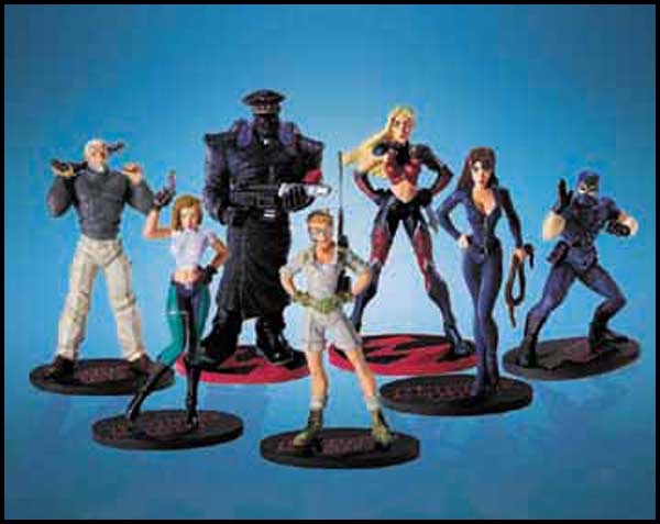 Image: Danger Girl PVC Set  - 