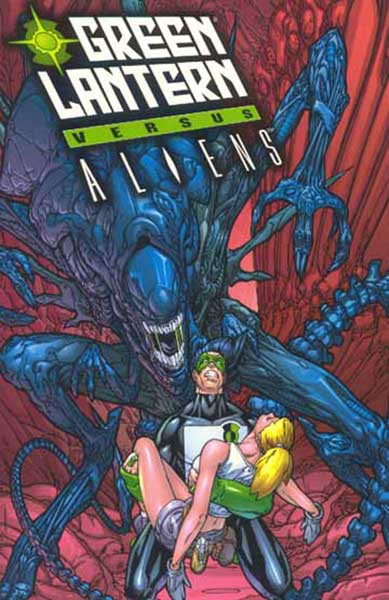 Image: Green Lantern Versus Aliens SC  - Dark Horse Comics