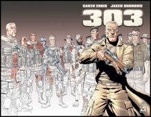 Image: Garth Ennis' 303 #6 (wraparound cover)