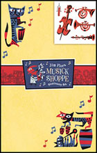 Image: Dark Horse Deluxe Stationery Set: Jim Flora Musick Shoppe 