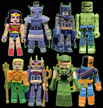 Image: DC Minimates Series Three Set  (4)
