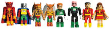 Image: DC Minimates Series Five Set  (4 2-packs)