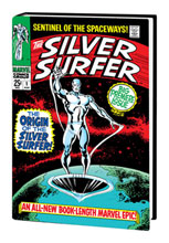 Image: Silver Surfer Omnibus Vol. 1  (variant painted cover edition) HC