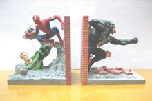 Image: Spider-Man Resin Bookends 