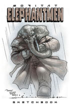 Image: Moritat: Elephantmen Sketchbook SC 