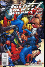 Image: Justice Society of America #10 (Eaglesham variant cover)