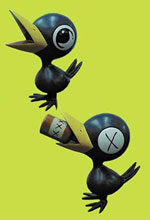 Image: Tony Millionaire's Drinky Crow PVC 