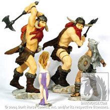 Image: Conan PVC Set: Frost Giant's Daughter 