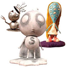 Image: Tim Burton Stain Boy PVC Set 