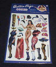 Image: Bettie Page Dress-Up Magnet Set 