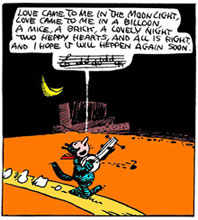 Image: Krazy & Ignatz: Mice, Brick, Lovely Night  (1929-30) SC