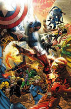 Image: Civil War #7 (Michael Turner variant cover)