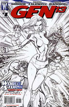 Image: Gen 13 #1 (J. Scott Campbell Sketch variant Cover B)