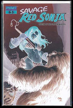 Image: Savage Red Sonja: Queen of the Frozen Wastes #3 (Cho Negative cover)