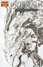 Image: Xena #4 (Batista Sketch variant Edition