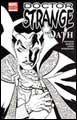 Image: Doctor Strange: The Oath #1 (Black & White variant cover)