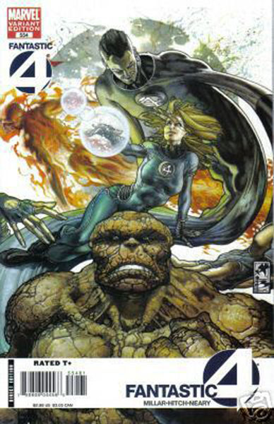 Image: Fantastic Four #554 (Bianchi variant cover)