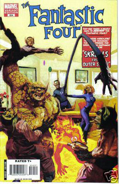 Image: Fantastic Four #554 (Suydam variant cover)