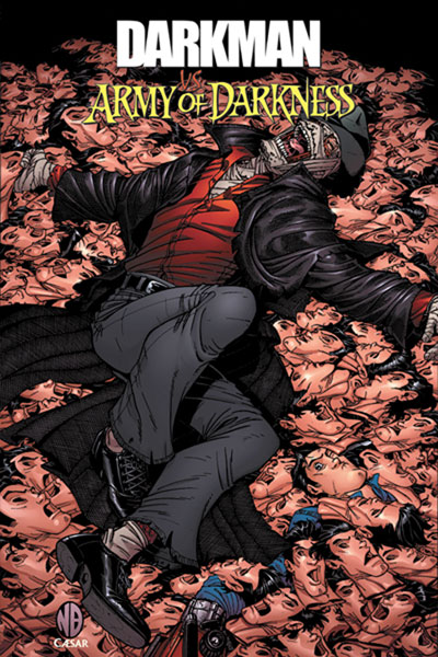 Image: Darkman vs. The Army of Darkness SC  (alternate cover) - D. E.