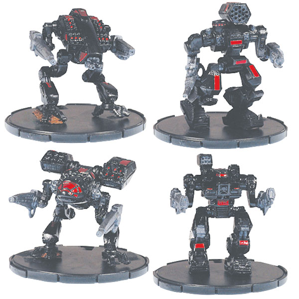 Image: Mechwarrior CMG: Wolf's Dragoons Wolf Spiders Action Pack  - 