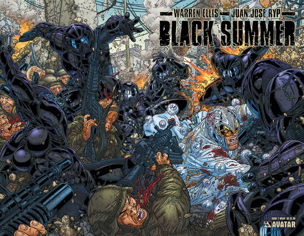 Image: Black Summer #7 (Wraparound Cover) - Avatar Press Inc