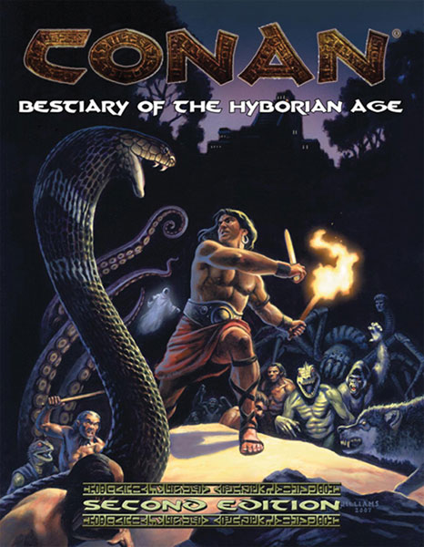 Image: Conan: Bestiary of the Hyborian Age HC 