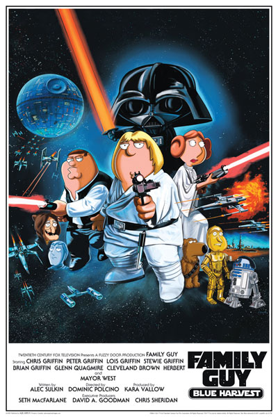 Image: Family Guy Blue Harvest Poster  - 