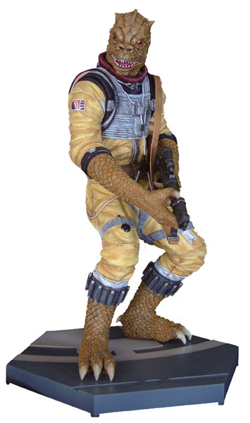 Image: Star Wars: The Bounty Hunter Series Bossk 1/7 Scale Pre-Painted Model Kit  - Kotobukiya