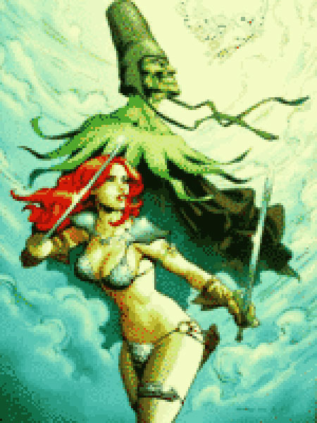 Image: Red Sonja #28 (Hom's Virgin incentive cover)