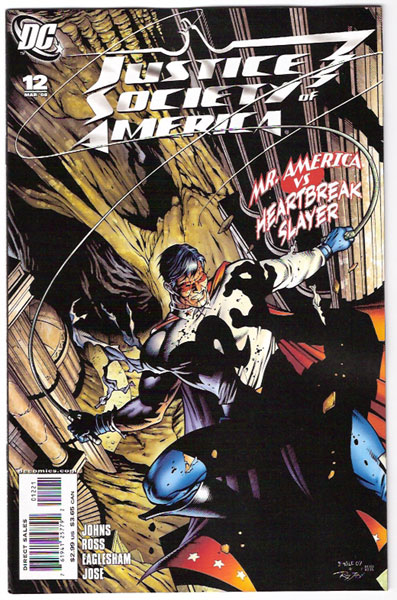 Image: Justice Society of America #12 (Eaglesham variant cover)