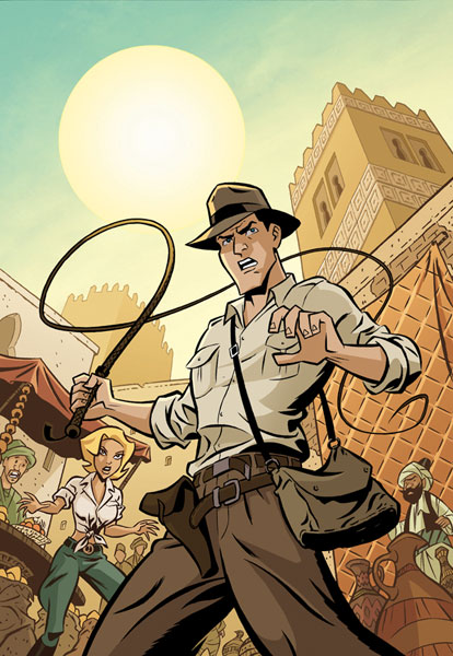 Image: Indiana Jones Adventures Vol. 01 SC  - Dark Horse