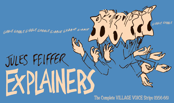 Image: Explainers - Jules Feiffer HC  - Fantagraphics Books