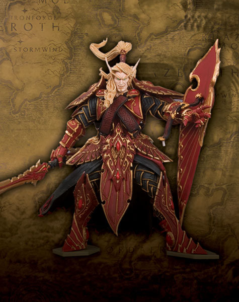 Image: World of Warcraft Series 3 Action Figure: Blood Elf Paladin 