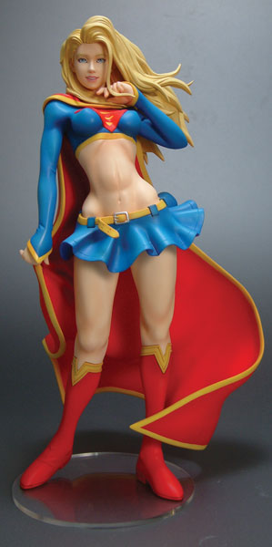 Image: Supergirl 1/6 Scale Pre-Painted PVC Statue  (Kotobukiyu)