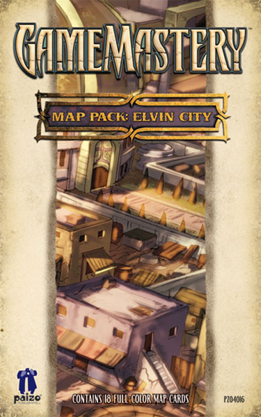 Image: Gamemastery Map Pack: Elven City  - Paizo Publishing LLC