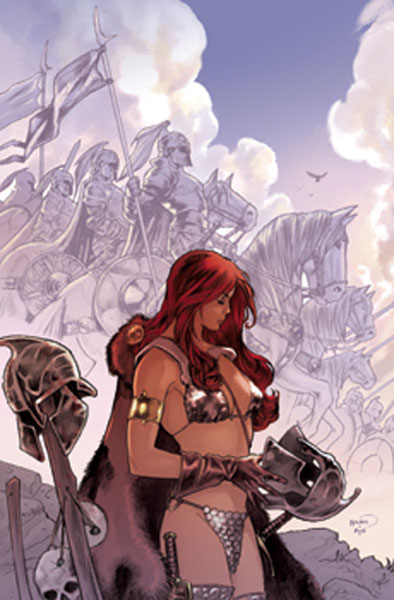 Image: Red Sonja #40 (cover B - Paul Renaud)