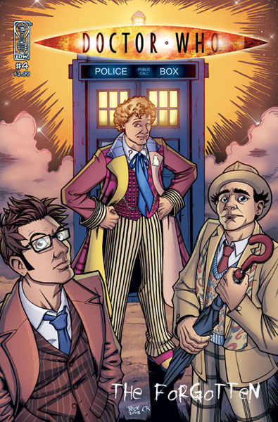 Image: Doctor Who: Forgotten #4 - IDW Publishing 