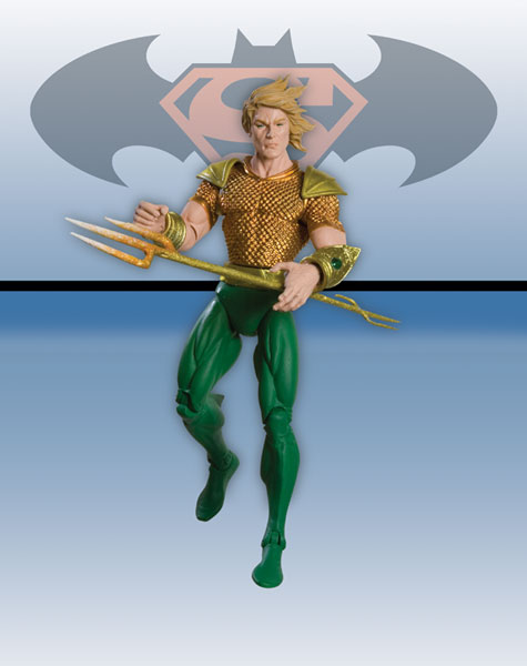 Image: Superman / Batman Series 7 Action Figure: Aquaman 