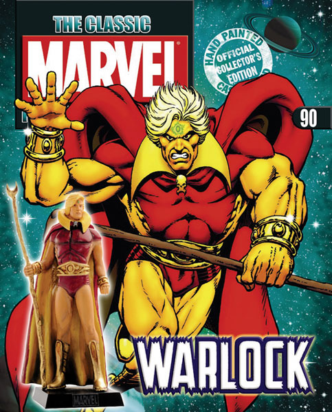Image: Classic Marvel Figurine Collection Magazine: Warlock #90